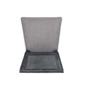 Dining Chair Grey Fabric