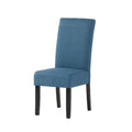 Pertica Kd Dining Chair Blue Fabric