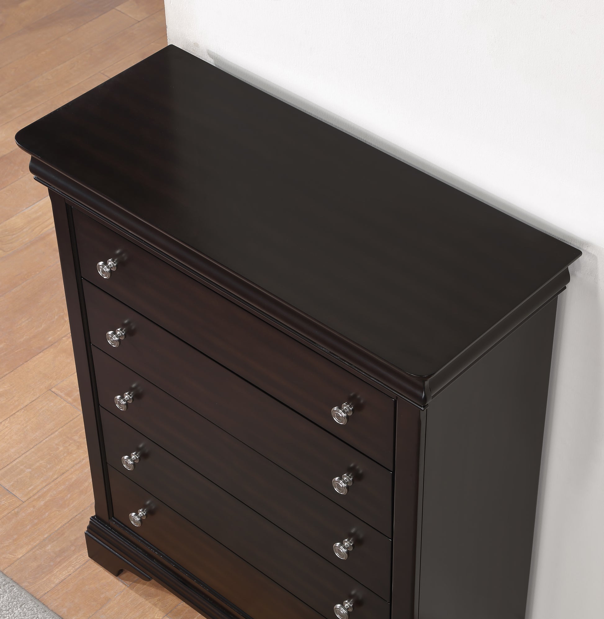 Dominique Chest Dark Brown Dark Brown Wood
