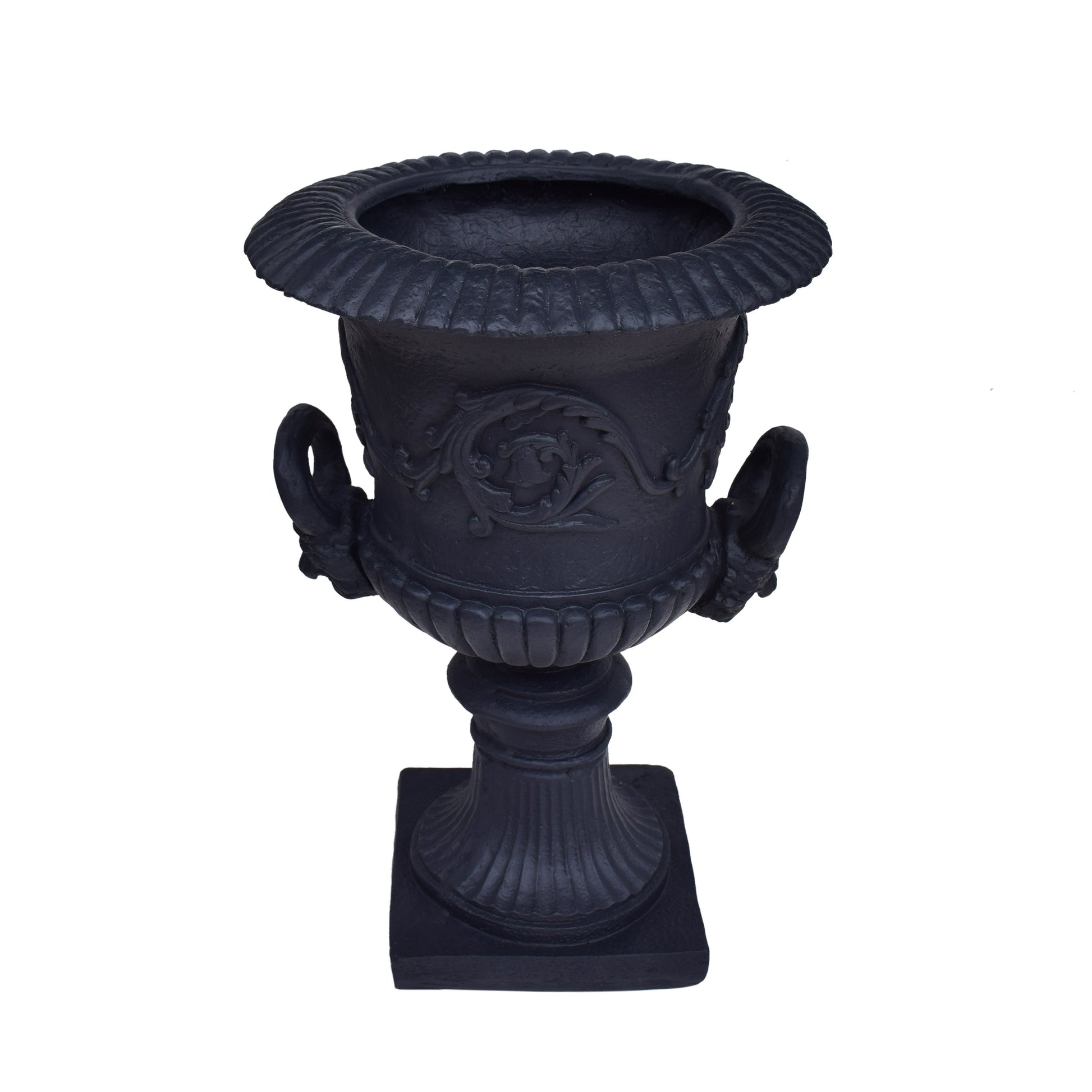 Mgo Garden Urn Planter Black Magnesium Oxide