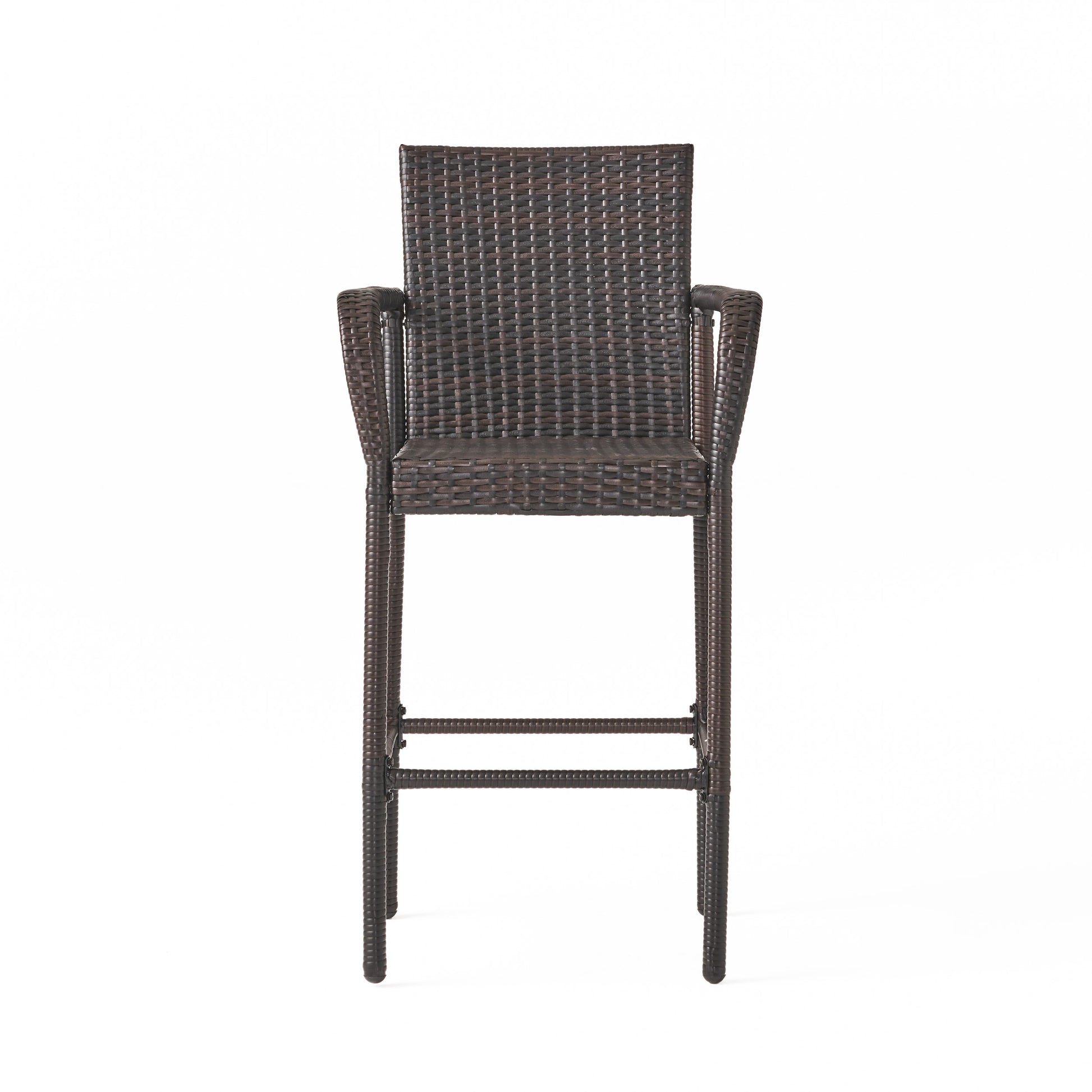 Littleton Barstool Brown Iron