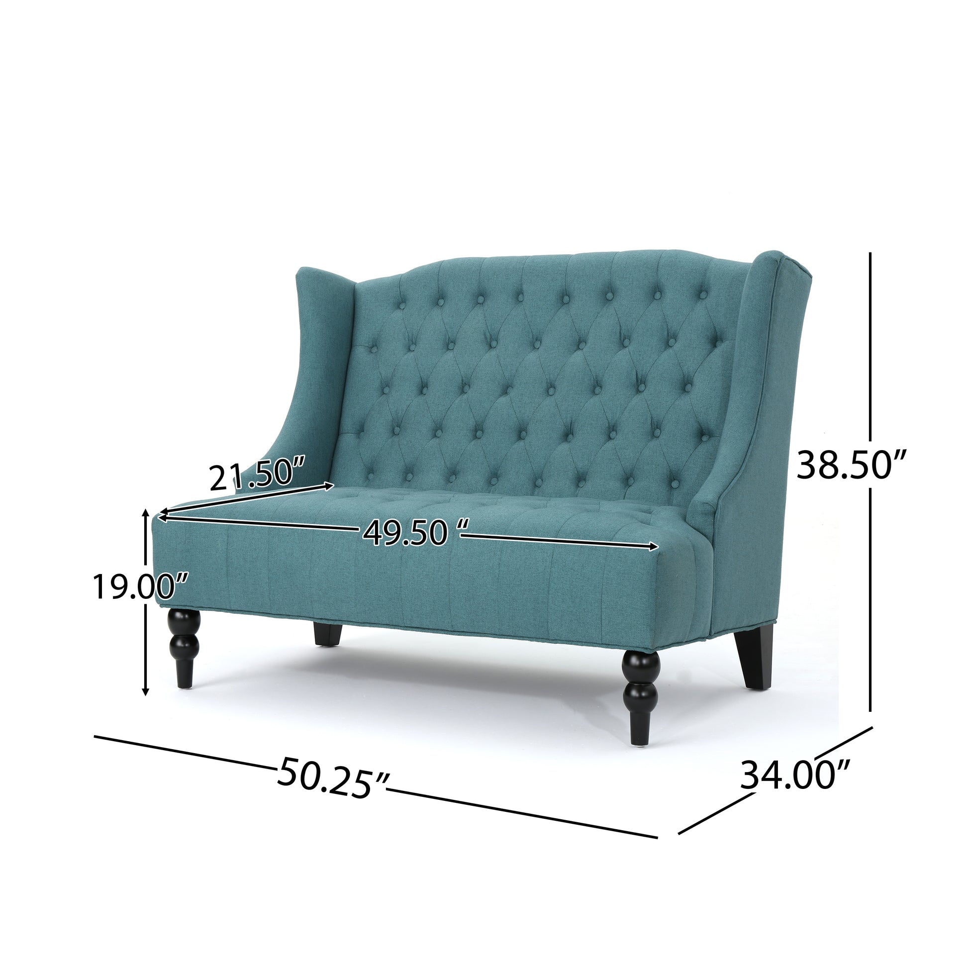 Seat Teal Fabric