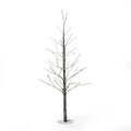 4Ft Paper Led Tree Brown Iron