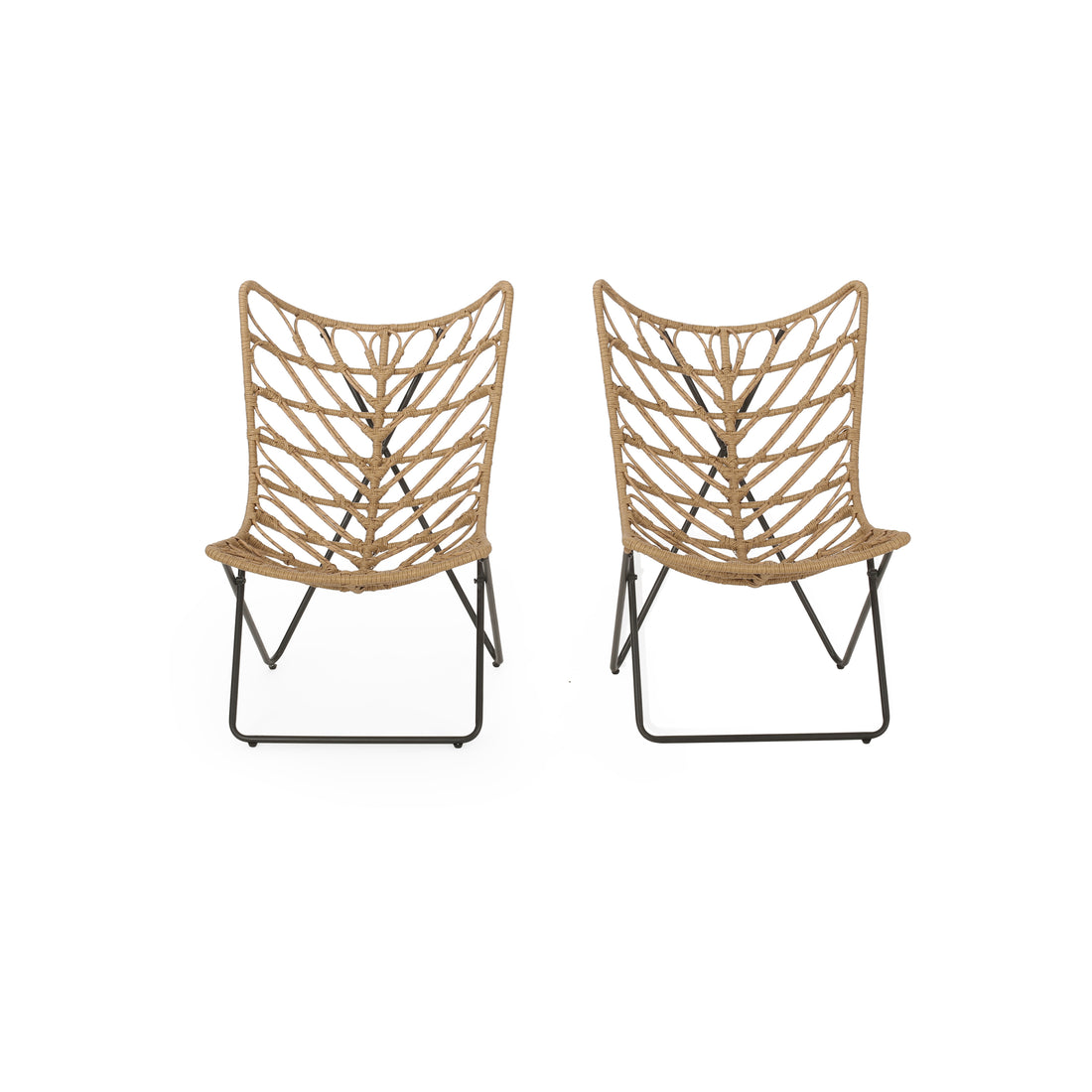 Bryson Chair Light Brown Rattan