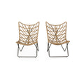 Bryson Chair Light Brown Rattan