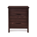 Toolless Assembly Nightstand Wenge Mdf