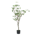 120 Cm Artificial Milan Leaf Bonsai Green Rattan