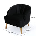 Chair Black Altay Velvet