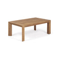 Genser Seat & Coffee Table Beige Brown Acacia Wood