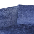 Club Chair Navy Blue Fabric