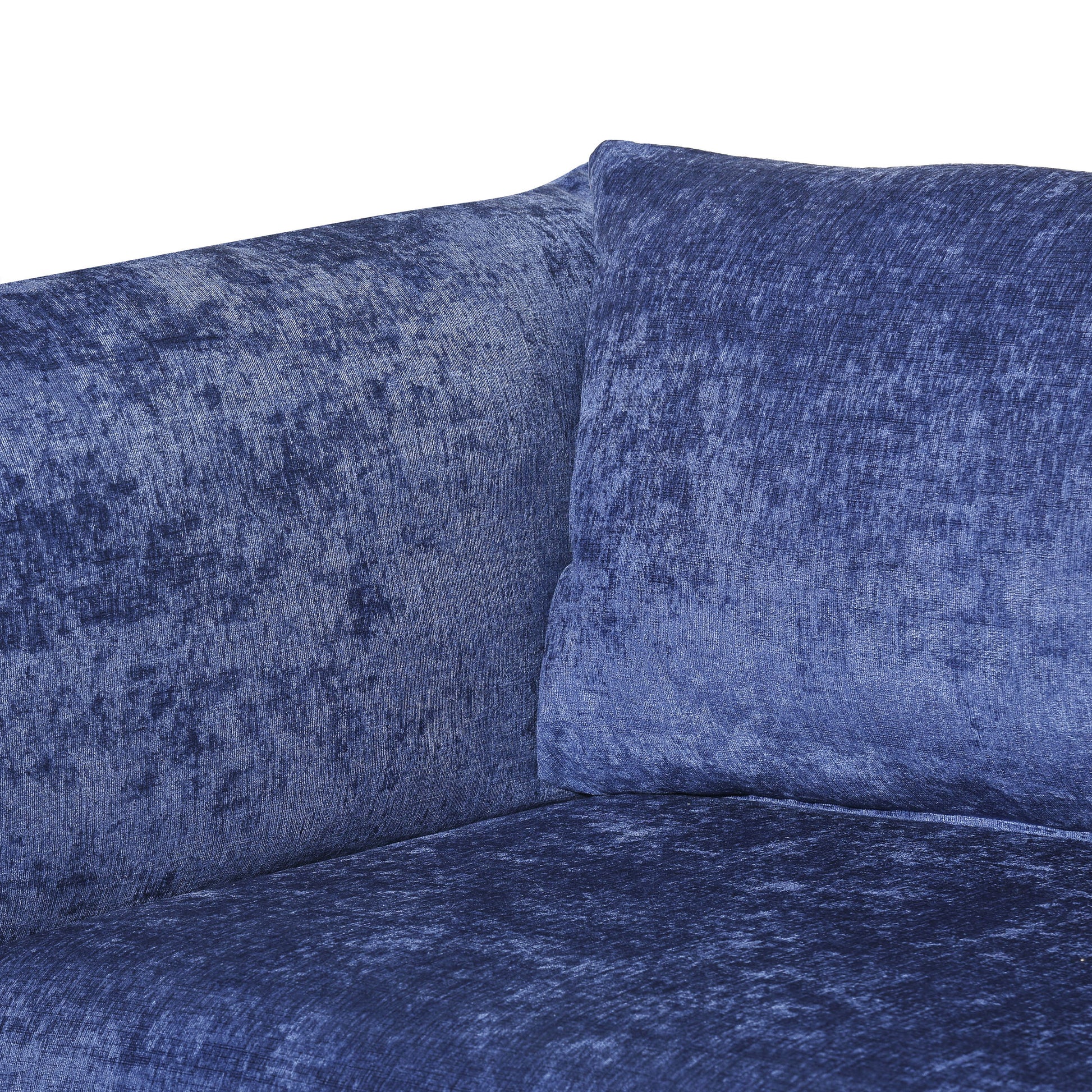 Club Chair Navy Blue Fabric