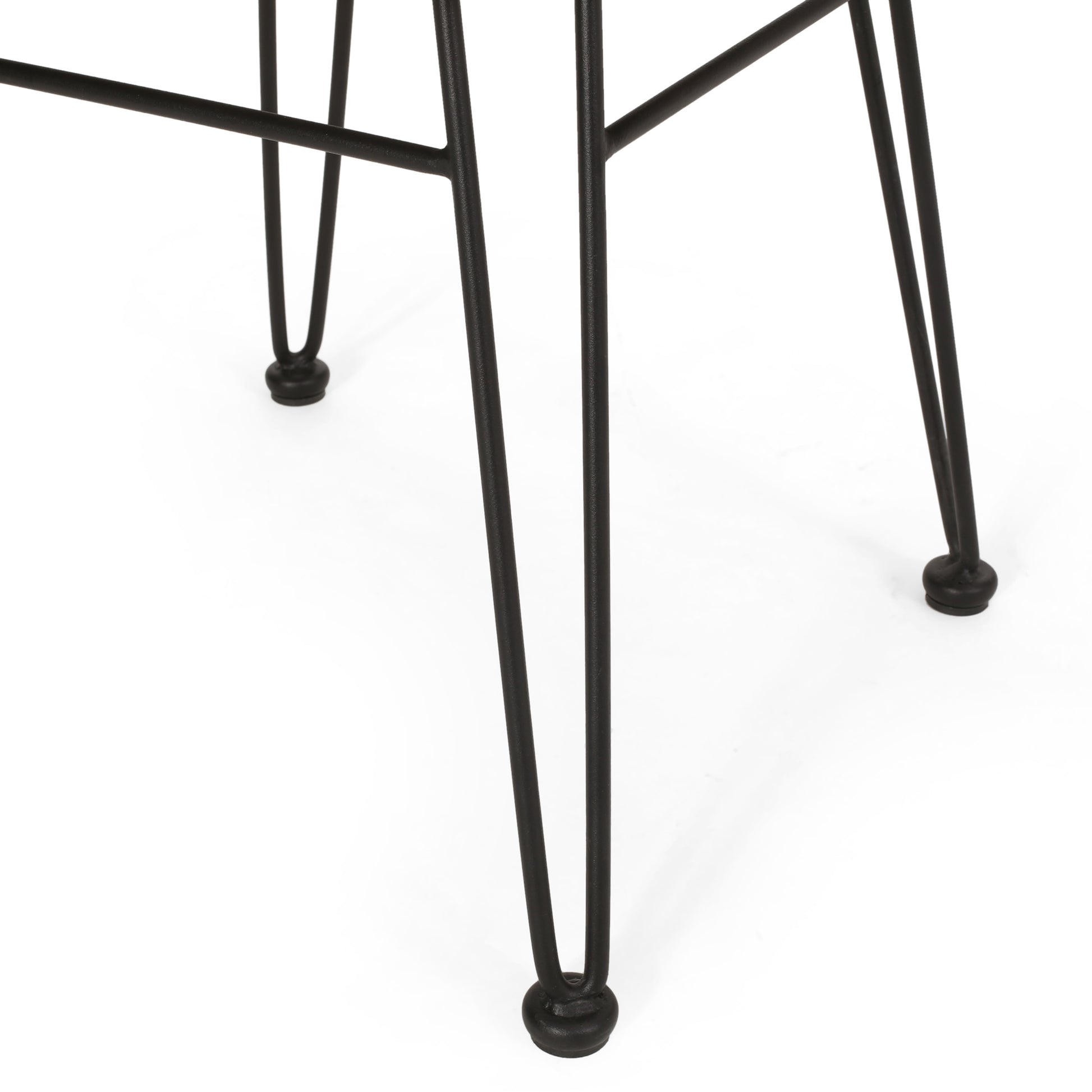 Tavon Chair,2Pcs With 2 Cushions Light Brown Foam Pe Rattan Iron