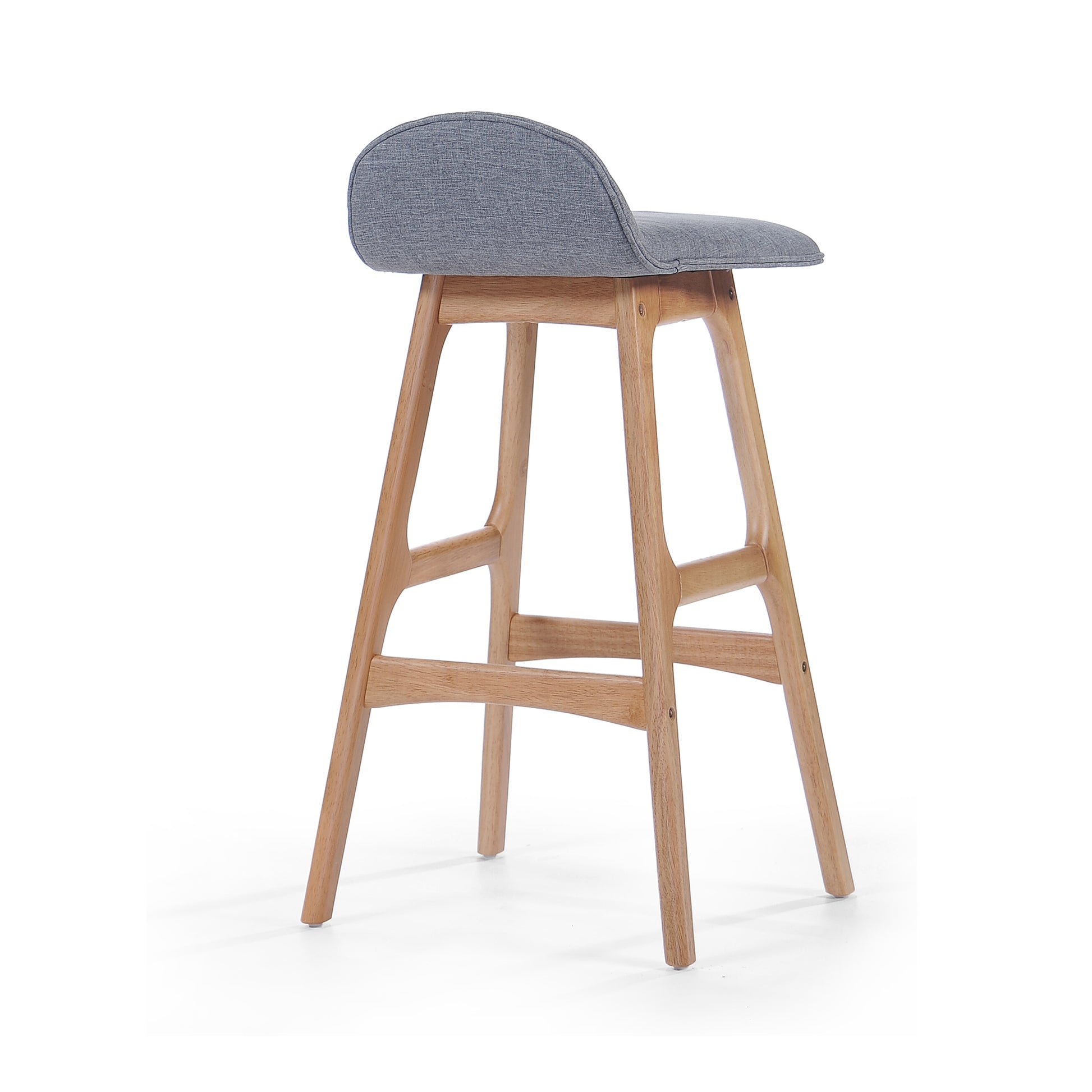 Bar Chair Gray Fabric