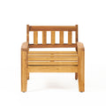 Grenada Club Chair Teak Fabric