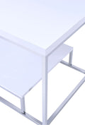 Lucia 3 Piece Table Set White White Iron