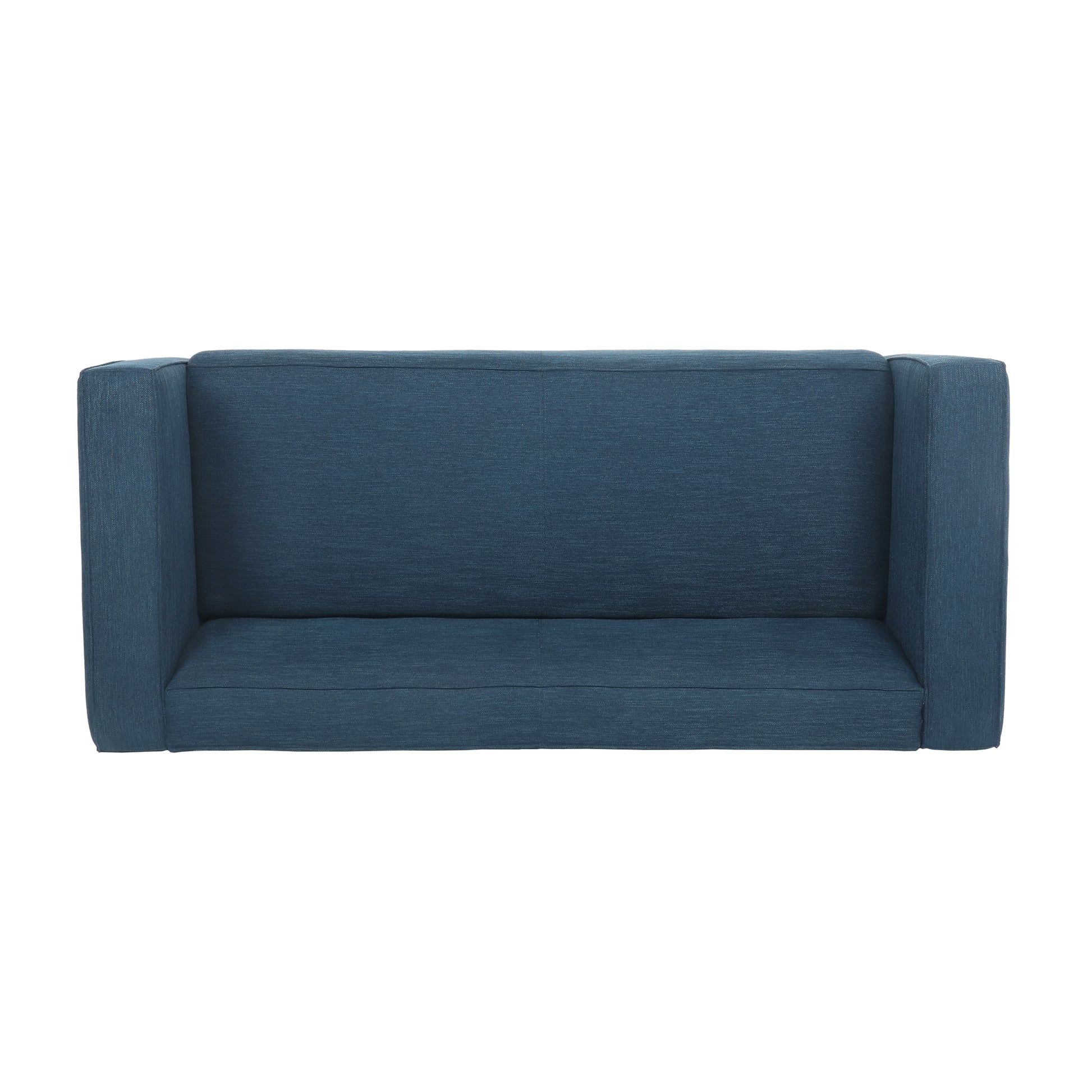 Seat Navy Blue Fabric 3 Seat