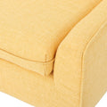 Brooke Retro Chair Kd Yellow Fabric