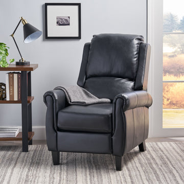 Recliner Black Pu