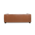 3 Seater Sofa Light Brown Fabric