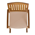 Selma Rocking Chair With Cushion Natural Cream Wood