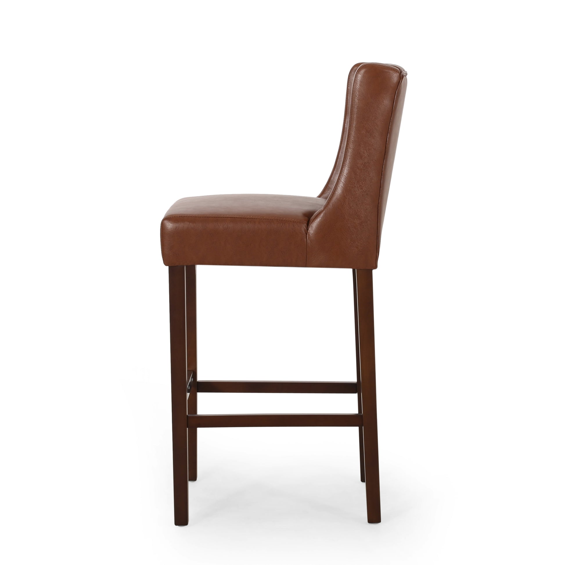 Barstool Light Brown Pu