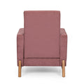 Club Chair Rose Fabric