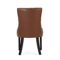 Cheney Dining Chair Kd Mp2 Set Of 2 Light Brown Pu