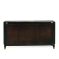 3 Door Side Board Walnut Wood