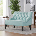 Nicole Kd Settee Light Blue Fabric