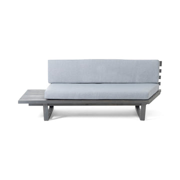 Mirabelle 2 Seater Sofa Left, Grey Grey Acacia Wood