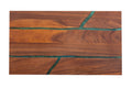 Tamra Desk With Drawers Brown Brown Wood