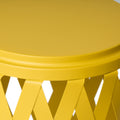 Selen 15 Side Table Yellow Iron