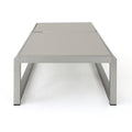 Modesta Chaise Lounge Set Of 2 Grey Mesh
