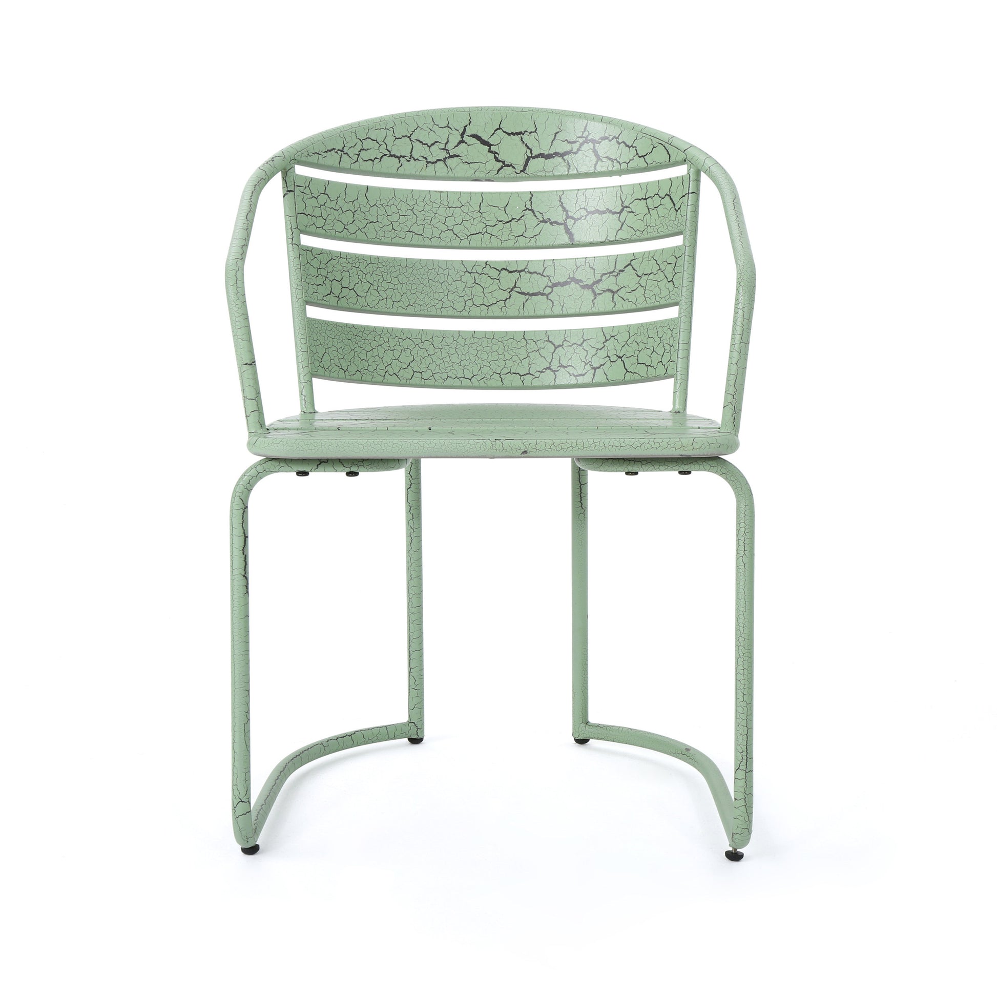 Santa Monica Bistro Set Green Iron