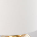 Villanda Table Lamp Gold Glass