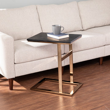 Rindland Contemporary C Table Black Iron