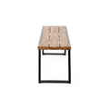 Gaylor Mp1 Bench Black Acacia Wood