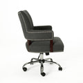 Office Chair Dark Gray Fabric