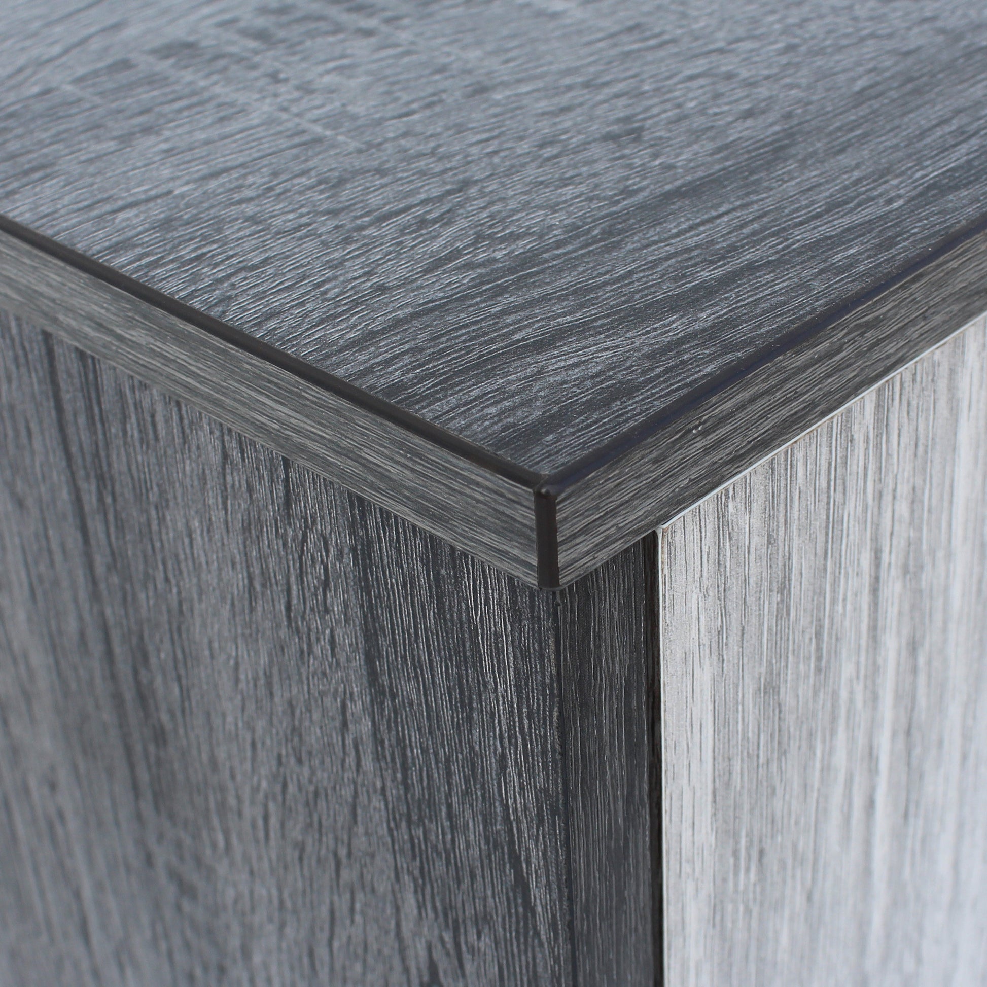 Multi Function Cabinet Grey Particle Board