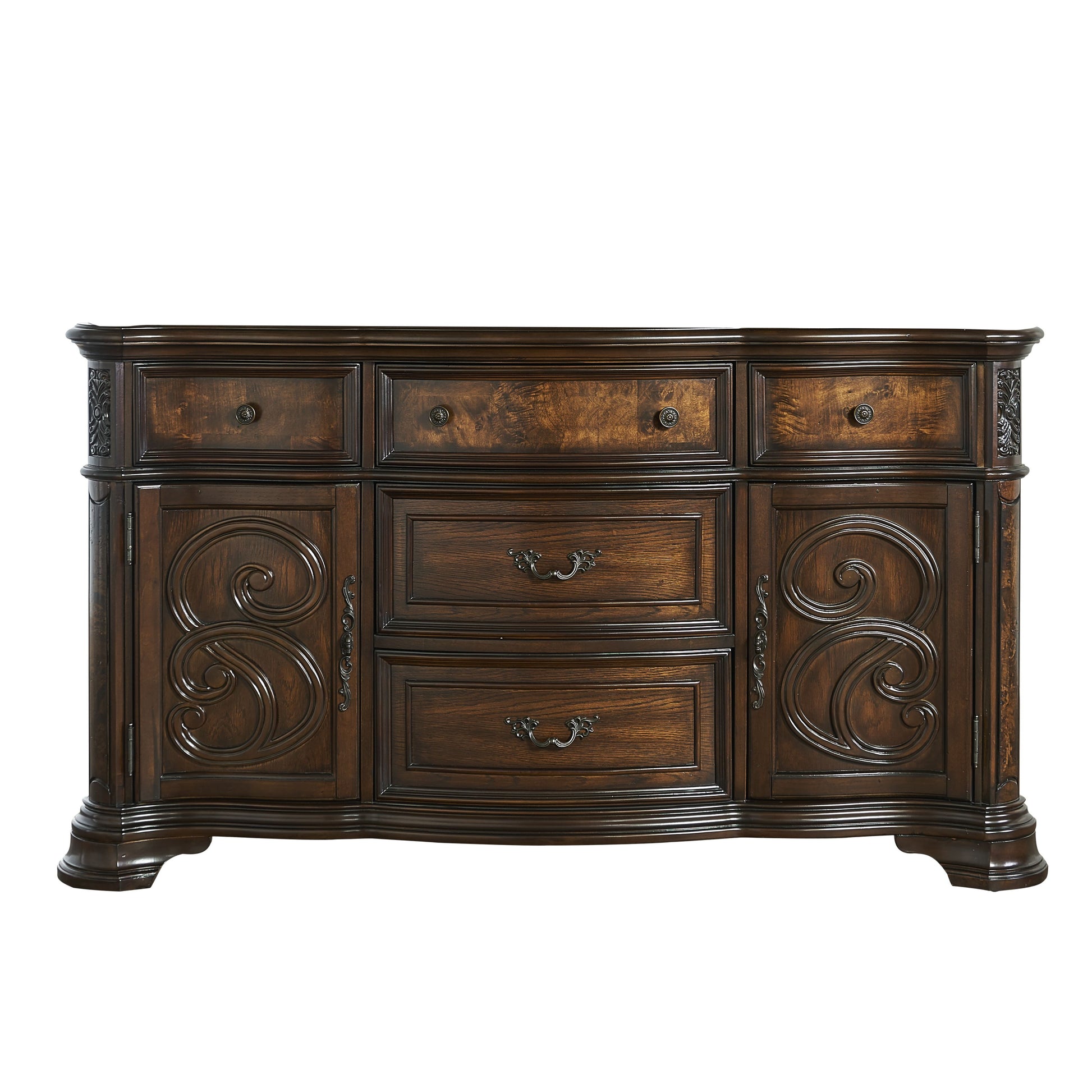 Royale Buffet Dark Brown Dark Brown Wood