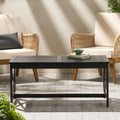 Coffee Table Black Wood