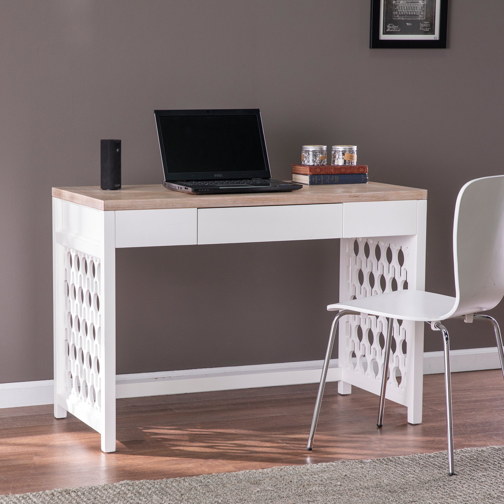 Wayliff Writing Desk Natural Mdf