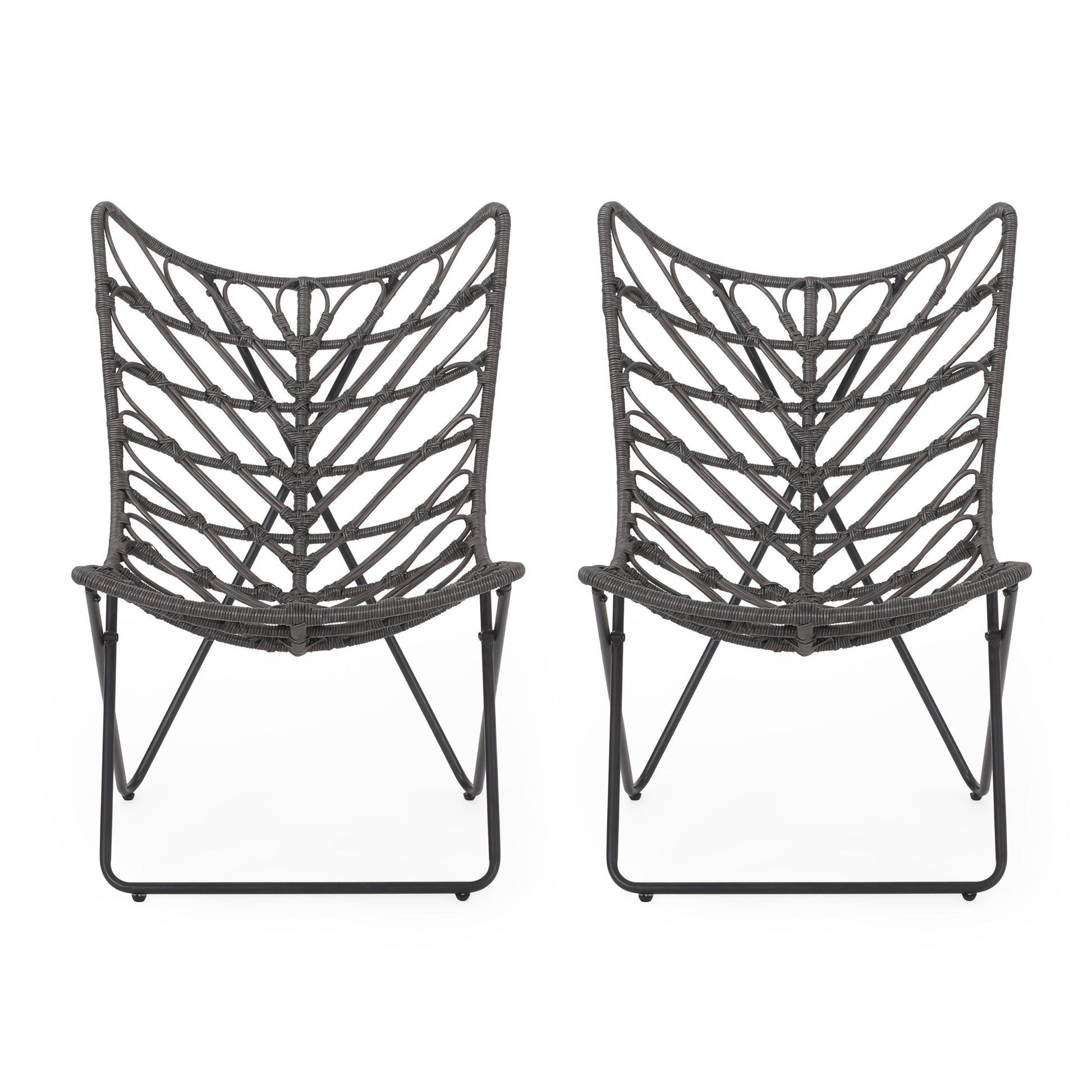 Bryson Chair Gray Rattan