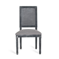 Dining Chair Grey Fabric