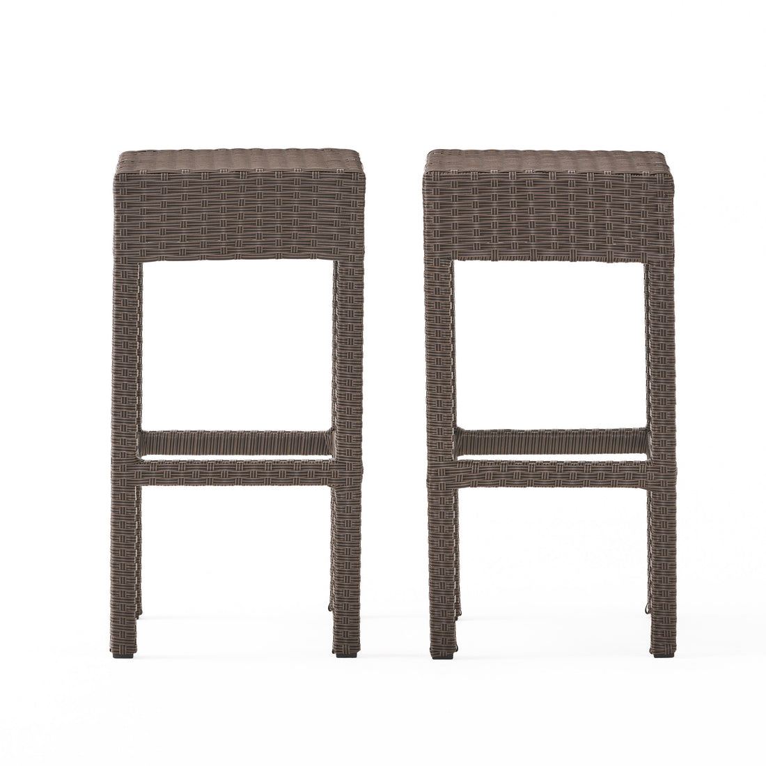 Trinidad Barstool Dark Brown Rattan