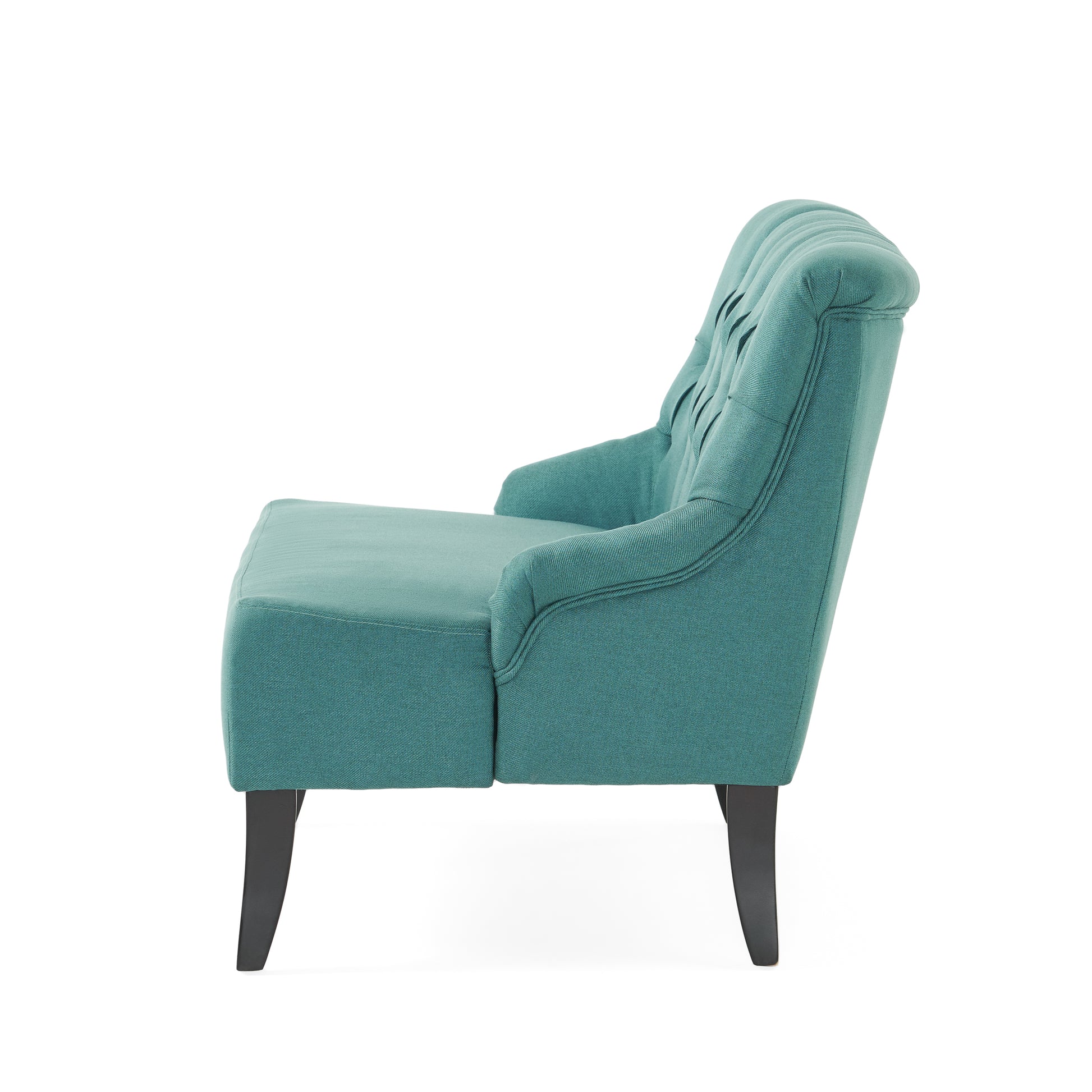 Nicole Kd Settee Teal Fabric