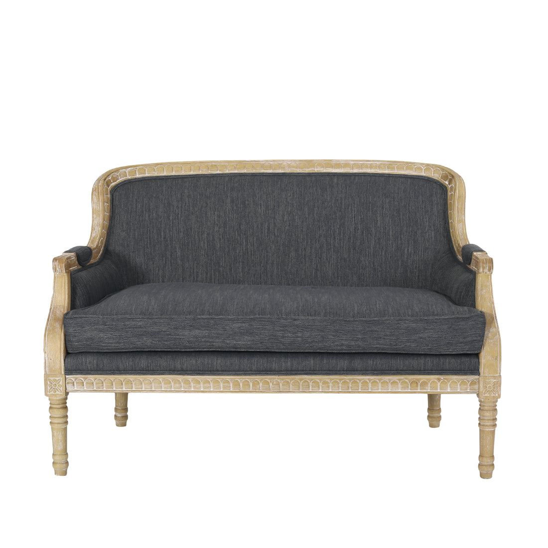 Seat Charcoal Fabric 2 Seat