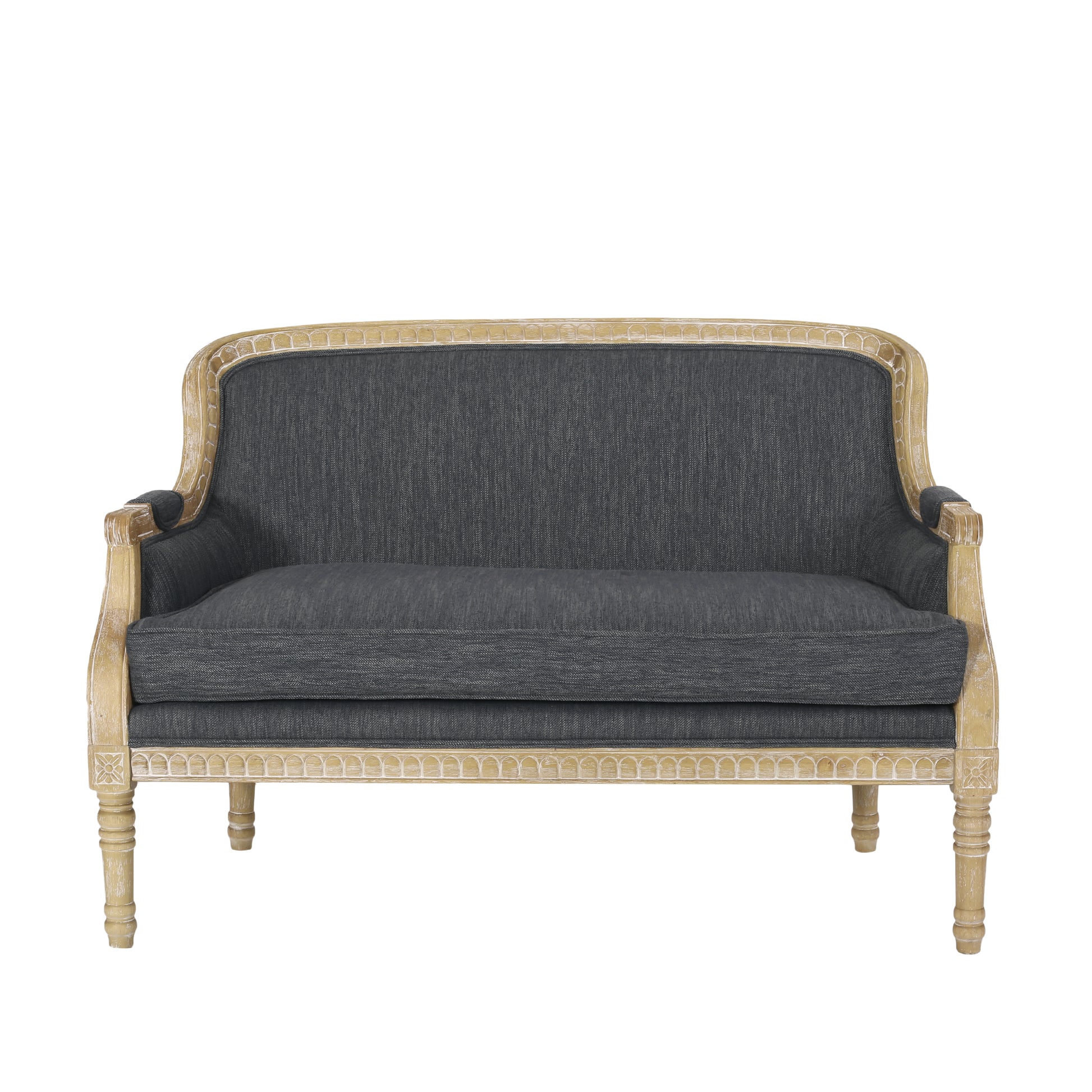 Seat Charcoal Fabric 2 Seat