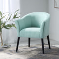 Arm Chair Light Blue Fabric