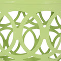 Metal S 2 End Table Green Iron